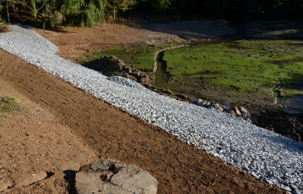 Landscape Swales Installation in Massillon