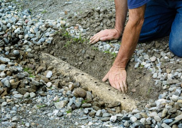 French Ditch Installation in Massillon