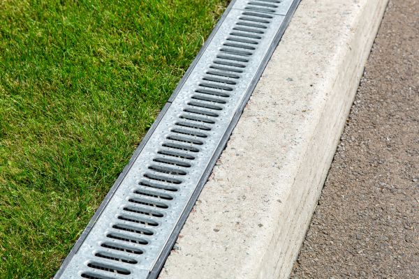 Courtyard Drain Installation in Massillon