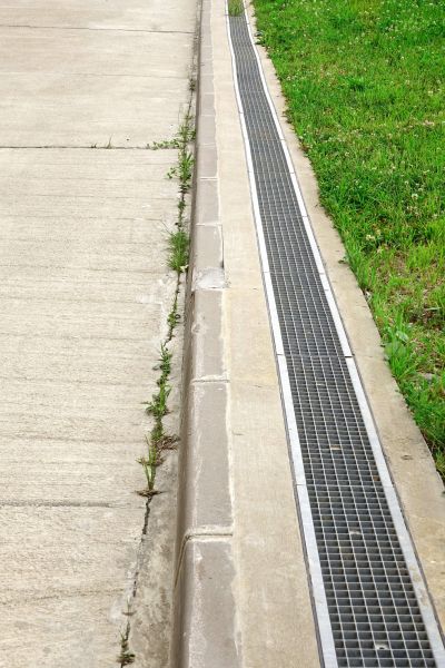 Concrete Drain Installation in Massillon