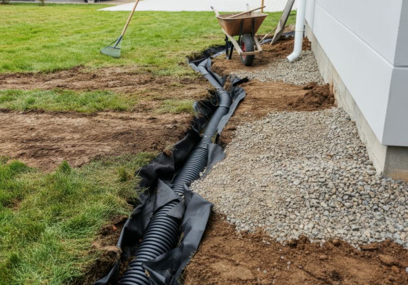 Drainage System Close-up